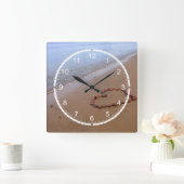 Horloge Carrée Cool custom wall clocks (Maison)