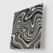 Horloge Carrée Cool Motif unique (Angle)