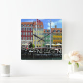 Horloge Carrée Copenhague (Maison)