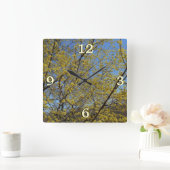 Horloge Carrée Cornelian Cherry (Maison)