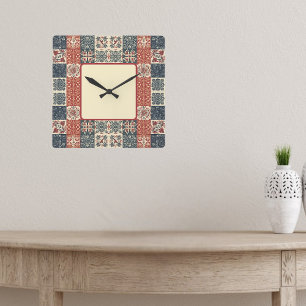 Horloge Carrée Cottage