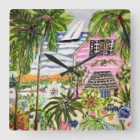 Cottage rose près de la baie I