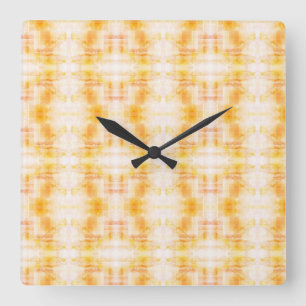 Horloge Carrée Couleurs de styles classiques
