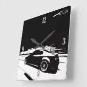 Horloge Carrée Coupe G35 (Angle)