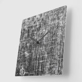Horloge Carrée courir les murs (Angle)