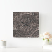 Horloge Carrée Couvercles de compteurs d'eau, Nouvelle-Orléans (Maison)