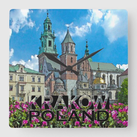 Horloge Carrée Cracovie (Recto)