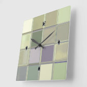 Horloge Carrée Craftsman Digital Art (Angle)