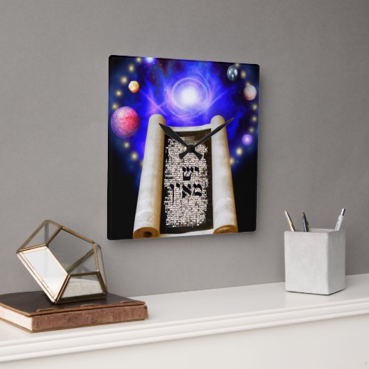 Horloge Carrée Creatio Ex Nihilo (Bureau)