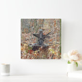 Horloge Carrée Croix dans les bois (Maison)