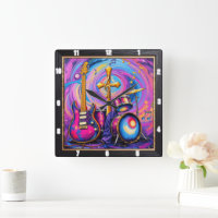Cross Guitares Musique Culte Art