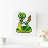 Horloge Carrée Crotte (Maison)