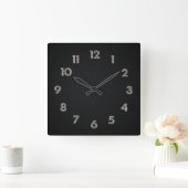 Horloge Carrée croupier (Maison)
