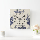 Horloge Carrée Cuisine vintage (Maison)