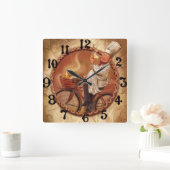 Horloge Carrée Cuisson (Maison)