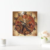 Horloge Carrée Cuisson (Maison)