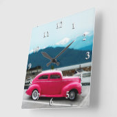 Horloge Carrée Custom 1940 Famous American Make Sedan (Angle)