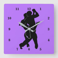 Custom Color and Font - Tanngo Dancers Silhouette