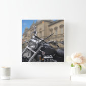 Horloge Carrée Custom Motorbike in Bath. (Maison)
