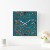 Horloge Carrée Customize beautiful wall clock  (Maison)