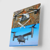 HORLOGE CARRÉE CV-22 OSPREY (Angle)