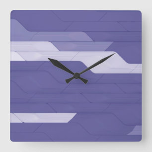 Horloge Carrée Cyber Wall  Square Wall Clock