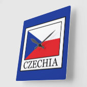 Horloge Carrée Czechia (Angle)