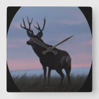 D22 Mule Deer Buck Sunrise Buck