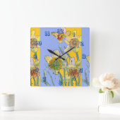Horloge Carrée Daffodil Watercolour Womans (Maison)