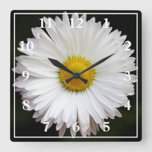 Horloge Carrée Daisy