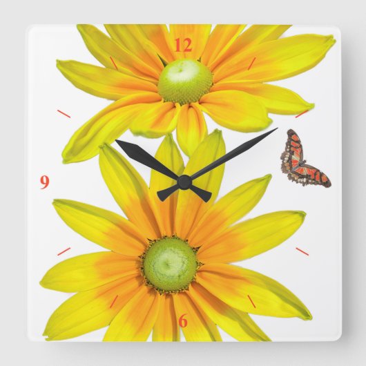 Horloge Carrée Daisy Daisy, give me your answer do... (Recto)
