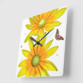 Horloge Carrée Daisy Daisy, give me your answer do... (Angle)