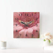 Horloge Carrée Daisy Love (Maison)