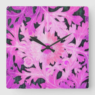 HORLOGE CARRÉE DAISY / MARGUERITE / MARGHERITA