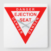 HORLOGE CARRÉE DANGER DU SIÈGE ÉLECTORAL (Recto)