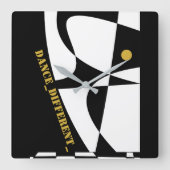 HORLOGE CARRÉE DANSE_DIFFÉRENTE_ (Recto)