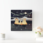 Horloge Carrée Danser Ararat (Maison)