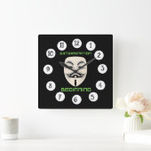 HORLOGE CARRÉE DÉBUT DE L'EXTERMINATION (Maison)