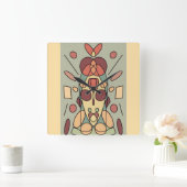 Horloge Carrée Décoquis (Maison)