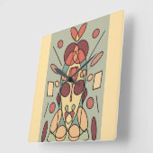 Horloge Carrée Décoquis (Angle)