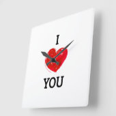 Horloge Carrée Décor art et mur > Horaires (Angle)