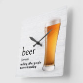 Horloge Carrée Définition de la bière par le dictionnaire (Angle)