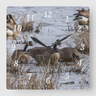 Horloge Carrée Déplacement dans l'horloge murale