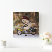 Horloge Carrée Der Biker (Maison)