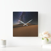 Horloge Carrée Deserts | Gobi Desert, Mongolia (Maison)