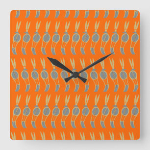 Horloge Carrée Design égyptien #8 à Emporio Moffa