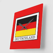 Horloge Carrée Deutschland (Angle)