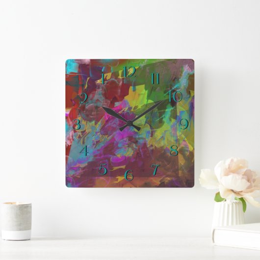 Horloge Carrée Deux (Maison)