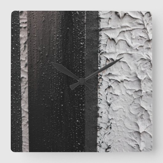 Horloge Carrée deux tons (Recto)