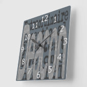 Horloge Carrée Diacre Extraordinaire (Angle)